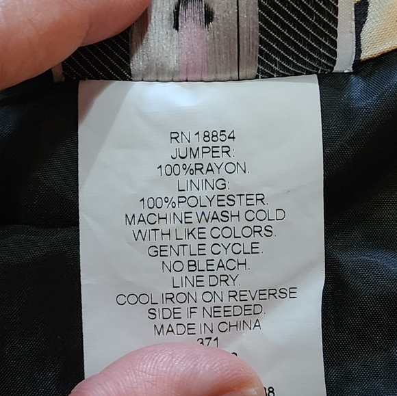 Rare Editions Leopard Print Slip Dress Size 14 Rayon Lined Animal Y2K Glam - Picture 9 of 9